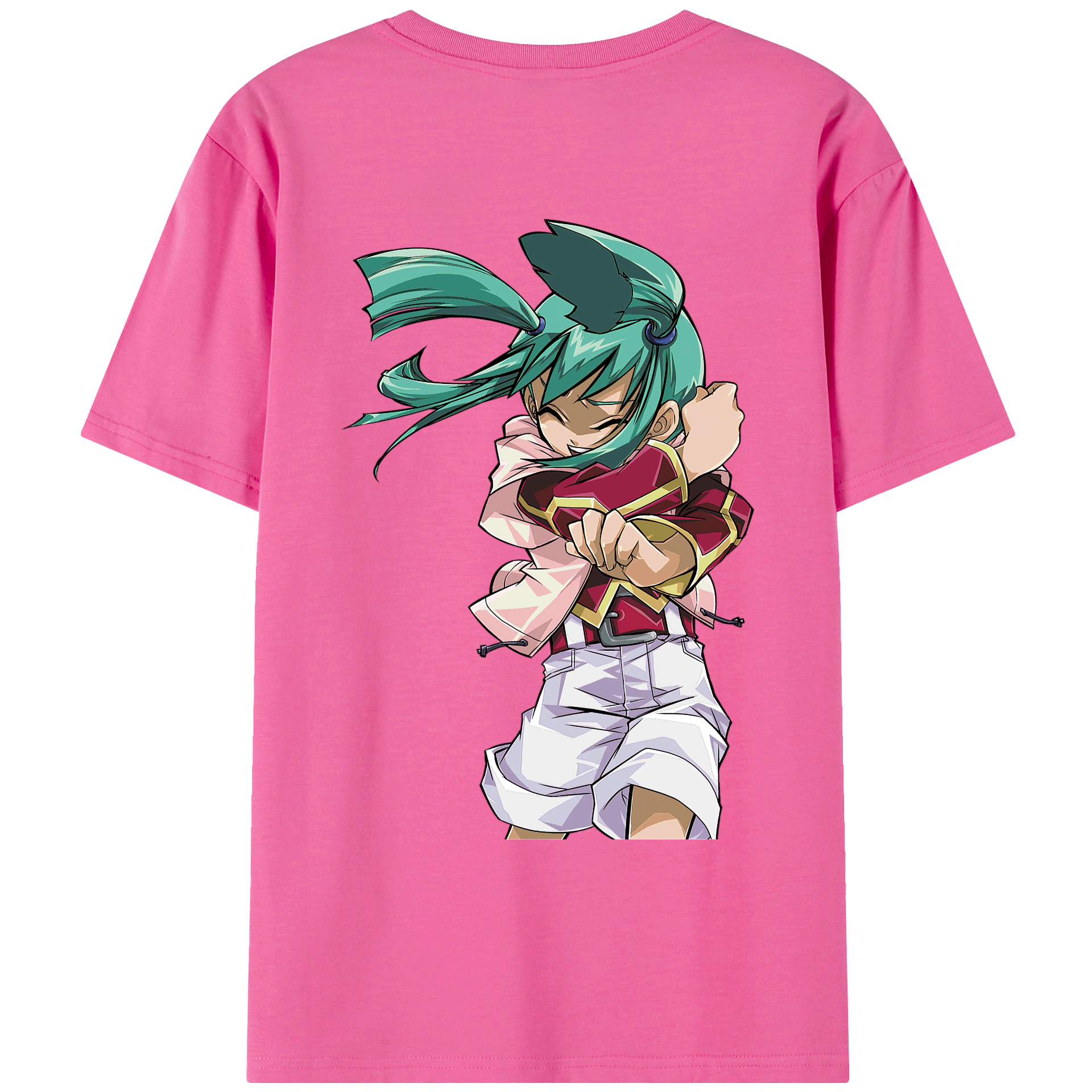 （画像用） 遊☆戯☆王 Yu-Gi-Oh! レディース半袖Tシャツ(バックプリント)